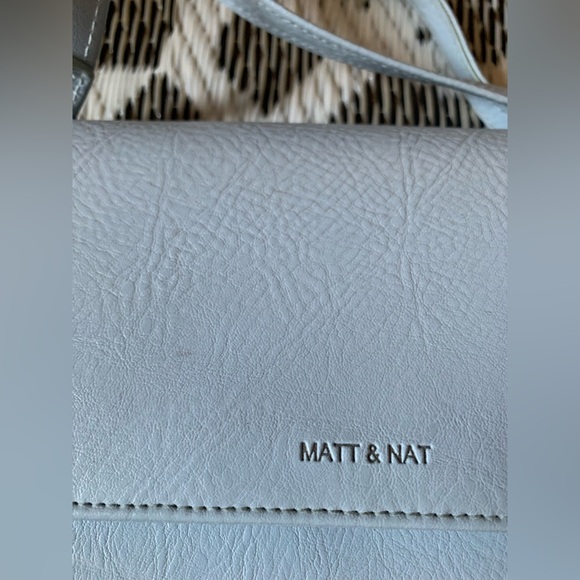 Matt & Nat Blue Crossbody Bag with Classic Design - Picture 12 of 12